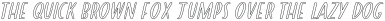 Sweet Peach Outline Italic otf (400)