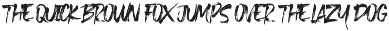 Bemack Brush Font font preview