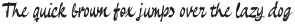 Pando Script Slanted II otf (400) Sample