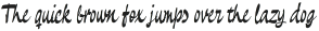 Pando Script Slanted otf (400) Sample