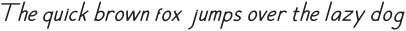 Hansville Italic otf (400)