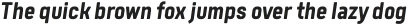 Tomkin Narrow Bold Italic otf (700)