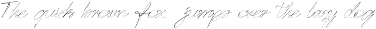 Dance Of Lines Signature Font preview
