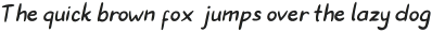 Hanneat Italic otf (400)