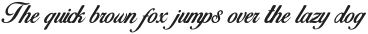 Becik Script Regular otf (400) Sample