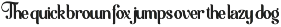 Möfita font font preview