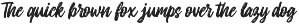 Allitha Handmade Script preview