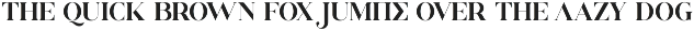 Commodus - All Caps Serif Typeface preview