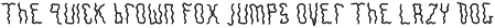 Nerves halloween horror font preview