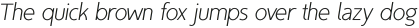 TyfoonSans Light Italic otf (300)