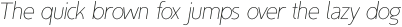 TyfoonSans ExtraLight Italic otf (200)