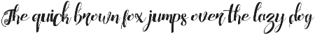 Chocolate Heart Script Font font preview