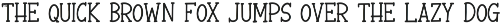 Spooky Webbie - Fun Serif with Web preview