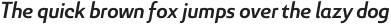 Senlot Sans Ext Demi Italic otf (400)