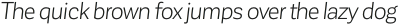 Corporative Sans Alt Thin Italic otf (100)