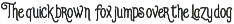 Auther Typeface font preview