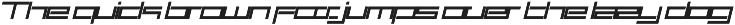 Carbon - Square font preview