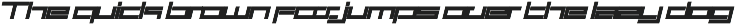 Carbon - Square font preview