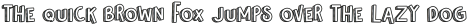 Whale of a Time Striped Font otf (400)