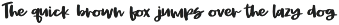 Leyton Hills, a heavy script font font preview