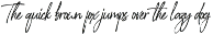Glossy Night - Luxury Handbrush Font preview