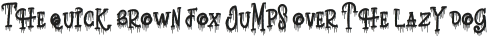 Dead Night Font otf (400) Sample