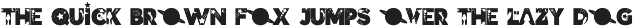 The Space Font font preview
