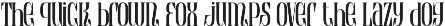 CHALLENGED TRADITIONAL FONT preview