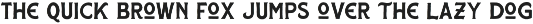HUSCON - A Vintage Spur Serif font preview
