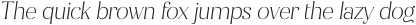 Jazmin Alt ExtraLight It otf (200)