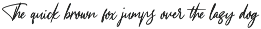 Meranie - Signature Font preview