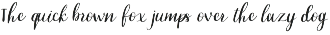 Coolscript font font preview
