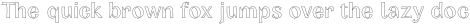 Concreate outline otf (400)