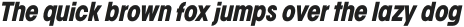 Franie Condensed Bold Italic otf (700)