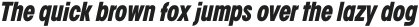 Franie ExtraCondensed Bold Italic otf (700)