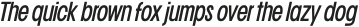 Franie ExtraCondensed Italic otf (400)
