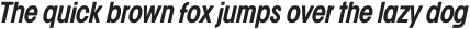 Franie Condensed SemiBold Italic otf (600)