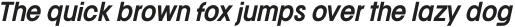 Franie SemiCondensed SemiBold Italic otf (600)