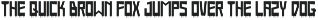 Scary Jobs font preview