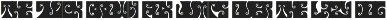 Serenity | Squared Retro Font preview