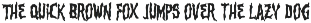 Horror Fables Typeface preview