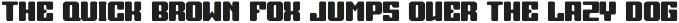 Working Place font preview