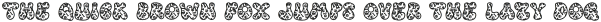Retro Skeleton Outline otf (400) Sample