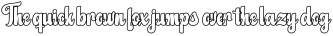 Sonya Script Outline otf (400)