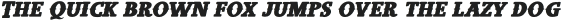 West Carabao Bold Italic otf (700) Sample