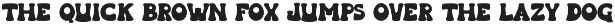 Rainbow Night is a retro groovy font preview
