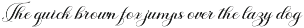Antara Script preview