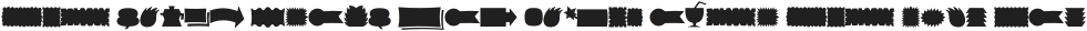 Palmilla Dingbats otf (400)