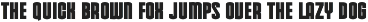 Black Modern Sans Serif Font preview