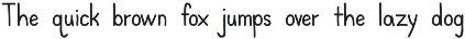 Laurelin, a dyslexia friendly font font preview